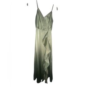 Chic Olive Green Evening Gown